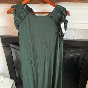 Ann Taylor Loft Green Dress